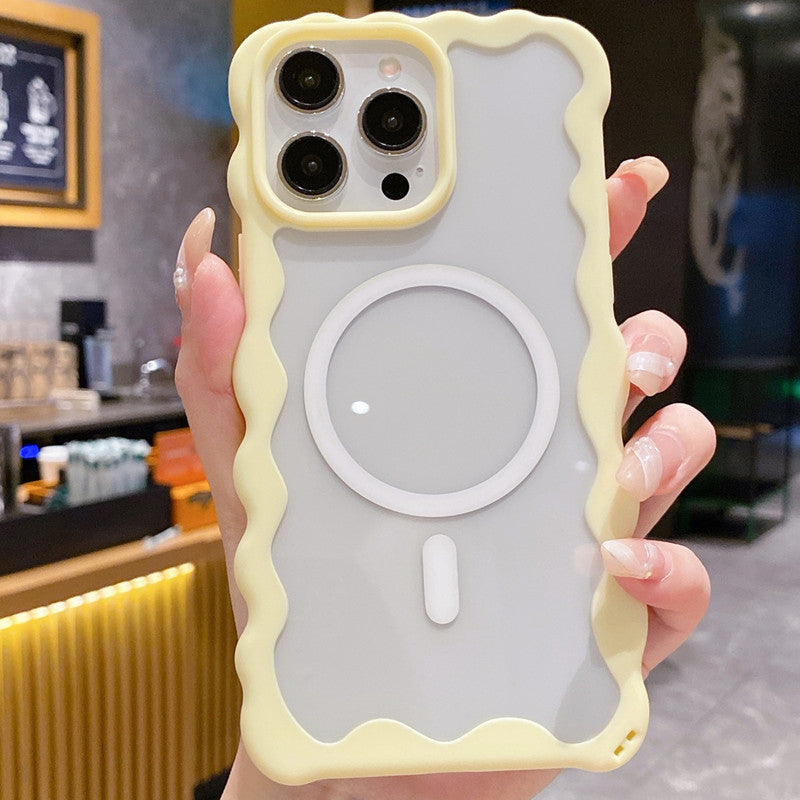 Transparent Magnetic Niche Phone Case