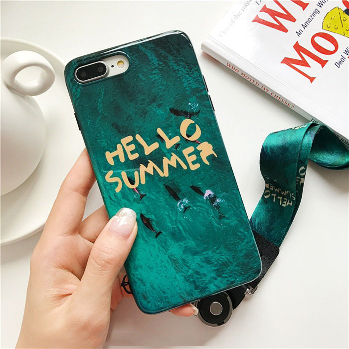 Creative letter phone case