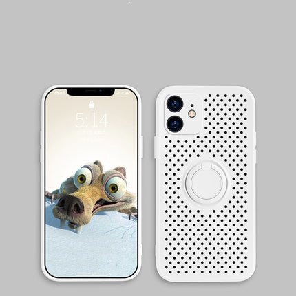 Radiating liquid net shell bracket mobile phone case