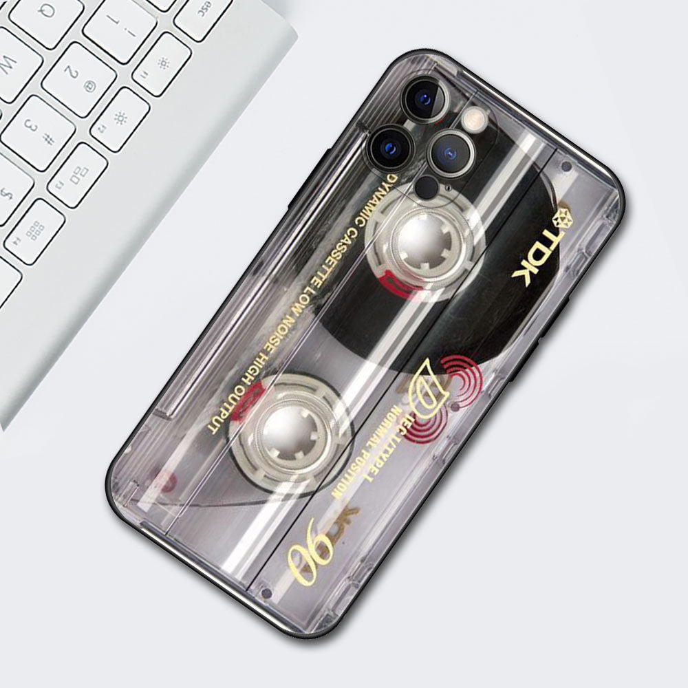 Phone Case Protective Case Tape Retro Record