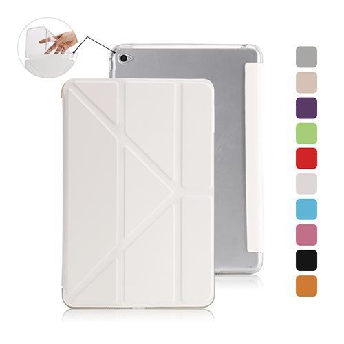 Compatible with Apple, iPad Air 2 Silicon Smart Case with Stand