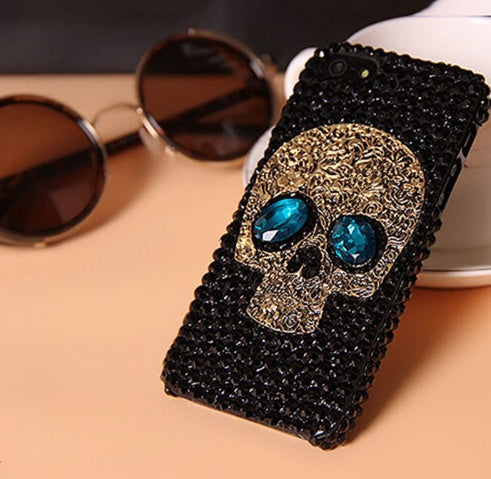 Bling Skull Phone Case