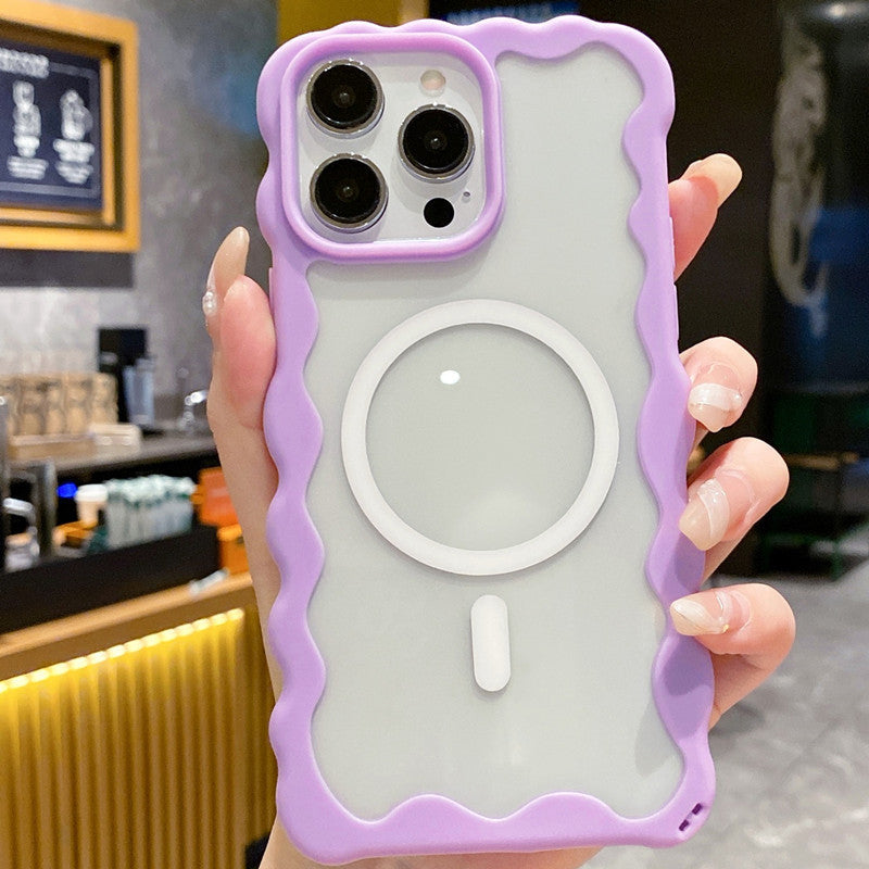 Transparent Magnetic Niche Phone Case