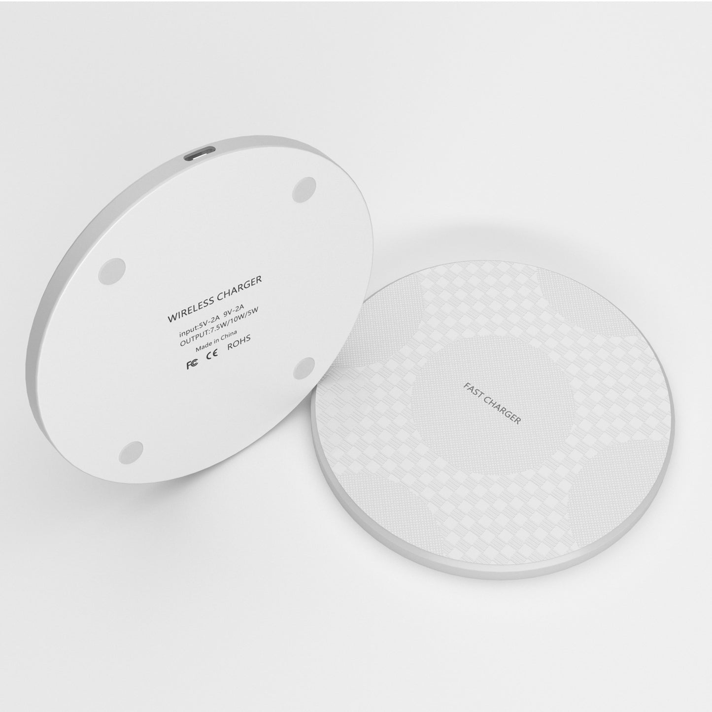 Desktop Disc Wireless Charger Round