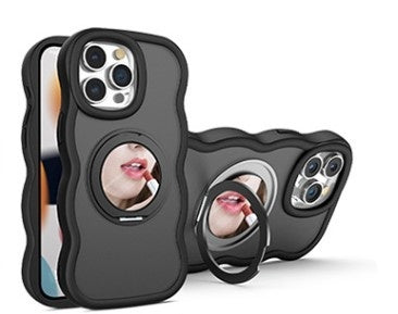 Dirt-resistant With Mobile Phone Mirror Bracket Magnetic Suction Phone Case