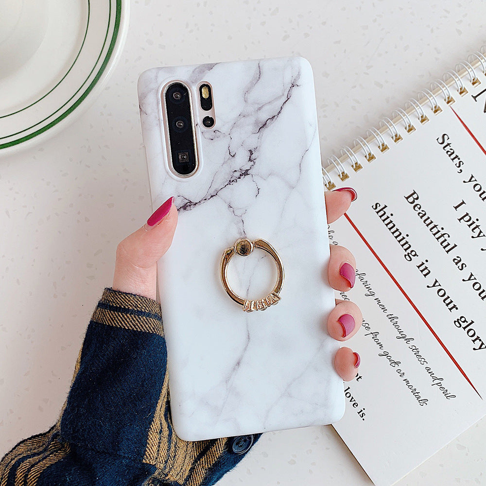 Marble stand phone case