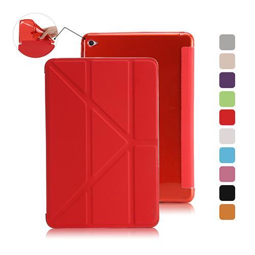 Compatible with Apple, iPad Air 2 Silicon Smart Case with Stand