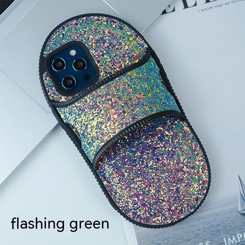 Rhinestone Slippers Phone Case