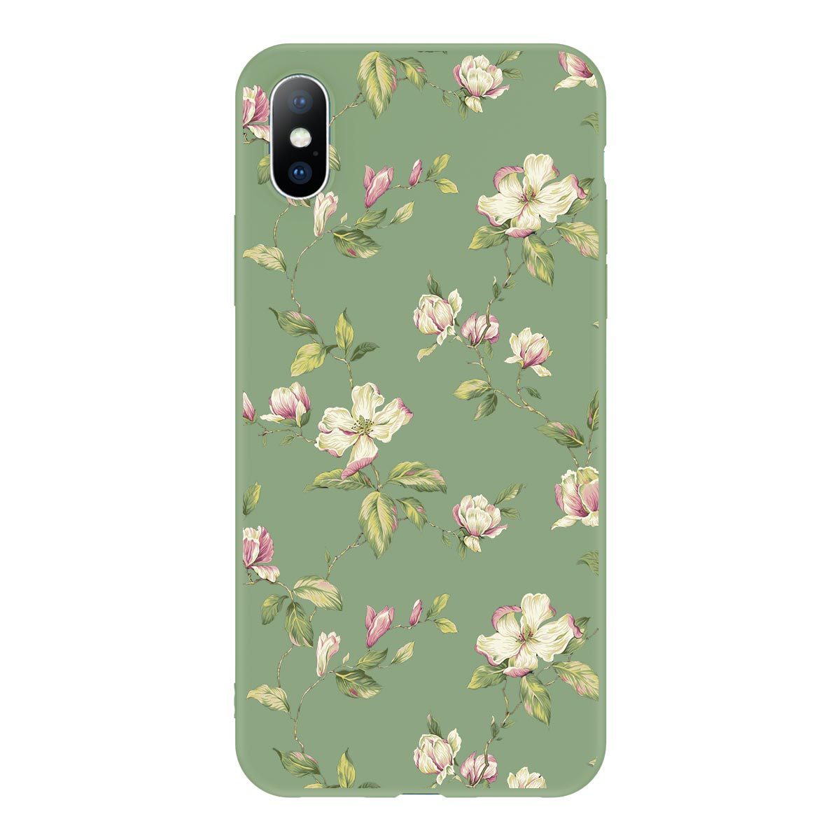 Chinese Style Painted Floral Phone Case Soft Shell