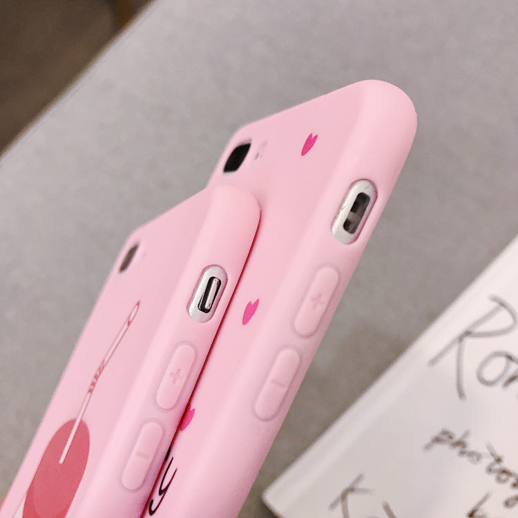 Strawberry milk phone case