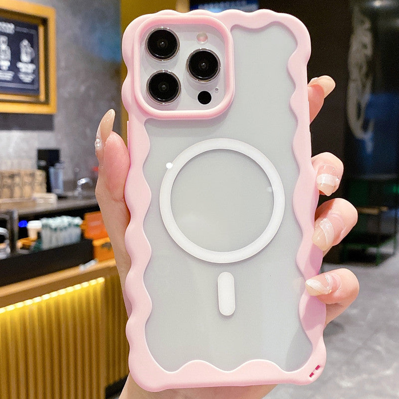 Transparent Magnetic Niche Phone Case