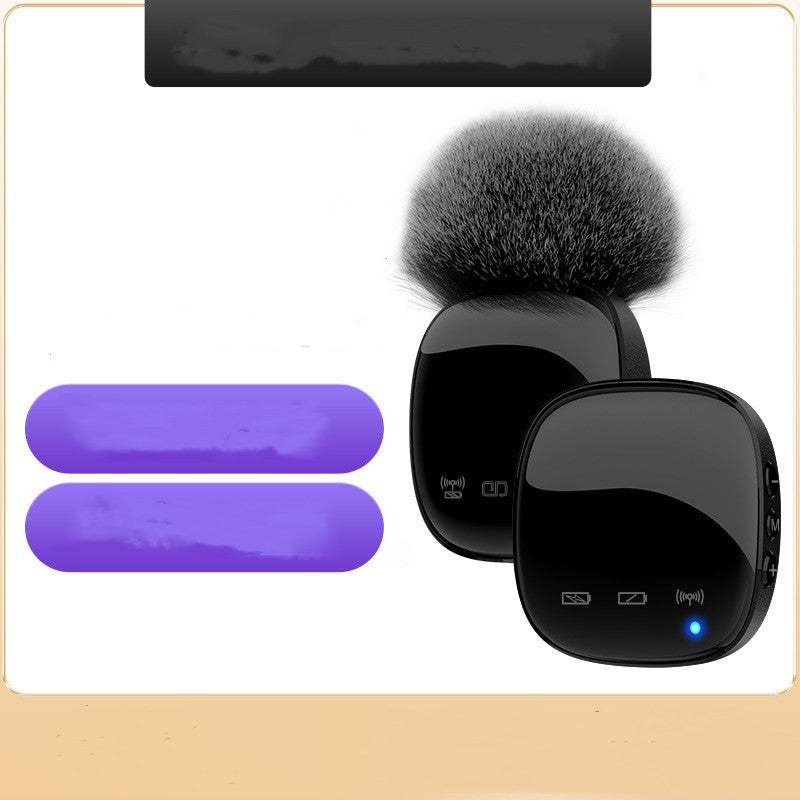 Clip-on Wireless Microphone One Drag Two Bluetooth Noise Reduction