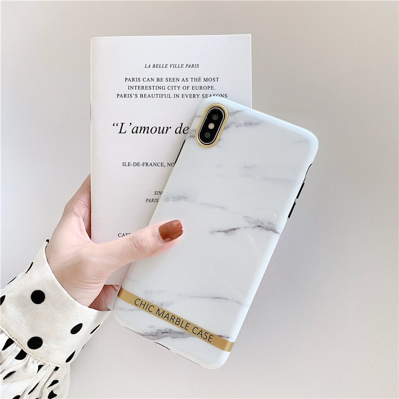 Compatible with Apple , Creative Marble Mobile Phone Case In Phnom Penh