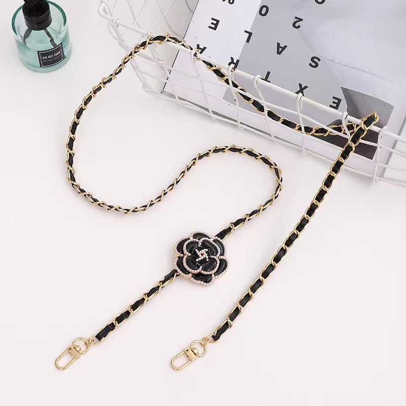 Crossbody Chain Leather Chain Mobile Phone Lanyard