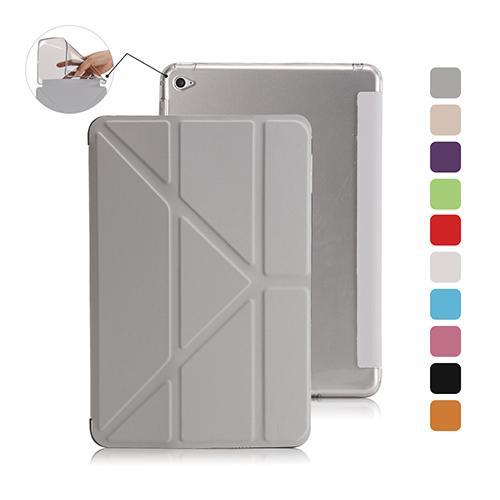 Compatible with Apple, iPad Air 2 Silicon Smart Case with Stand