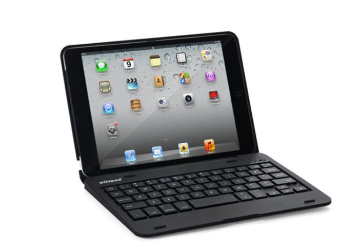 Compatible With Bluetooth Keyboard, Aluminum Case For IPad Mini