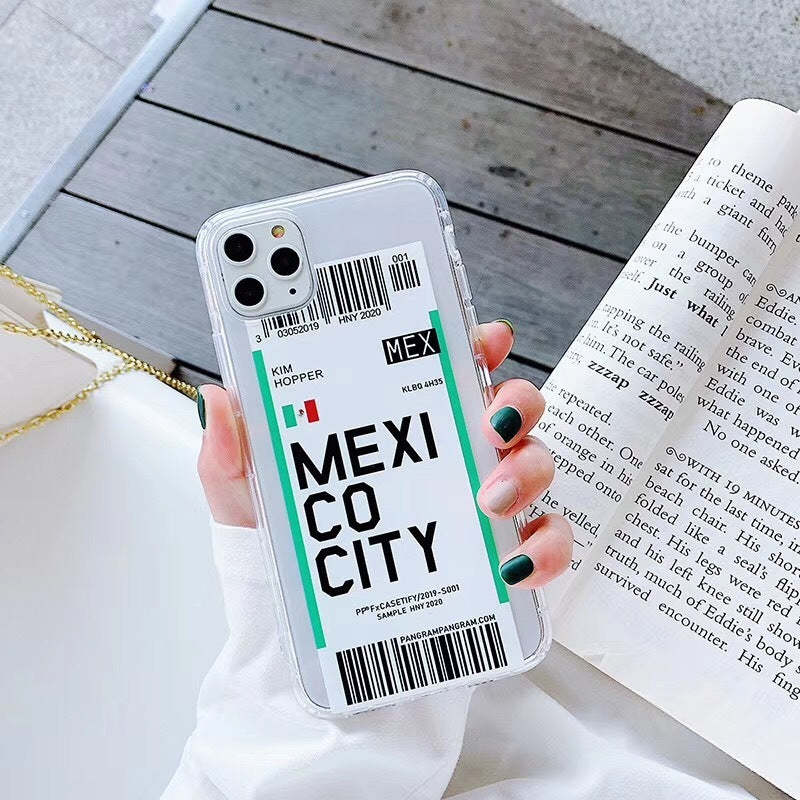 Ticket phone case