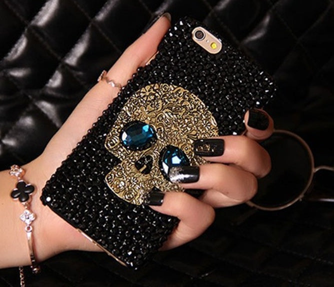 Bling Skull Phone Case