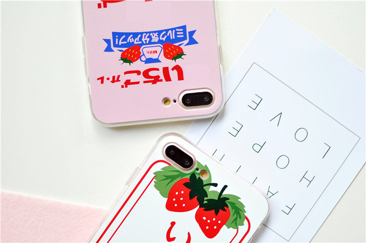 Strawberry phone case