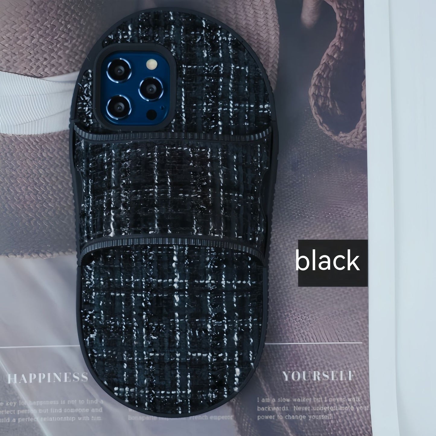 Rhinestone Slippers Phone Case