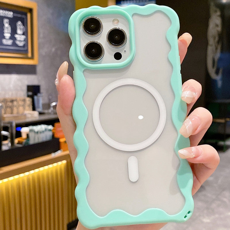 Transparent Magnetic Niche Phone Case