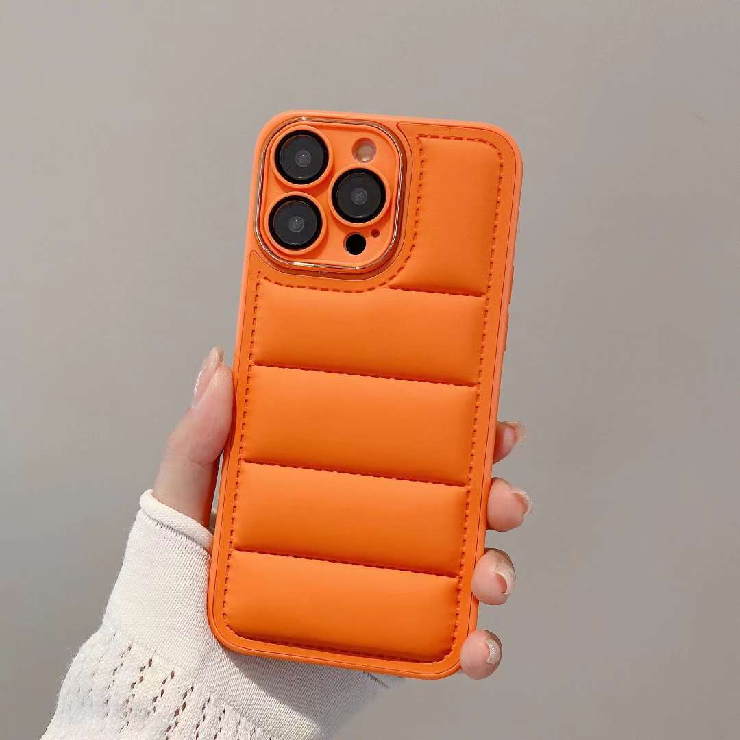 Cotton Filled Down Jacket Phone Case