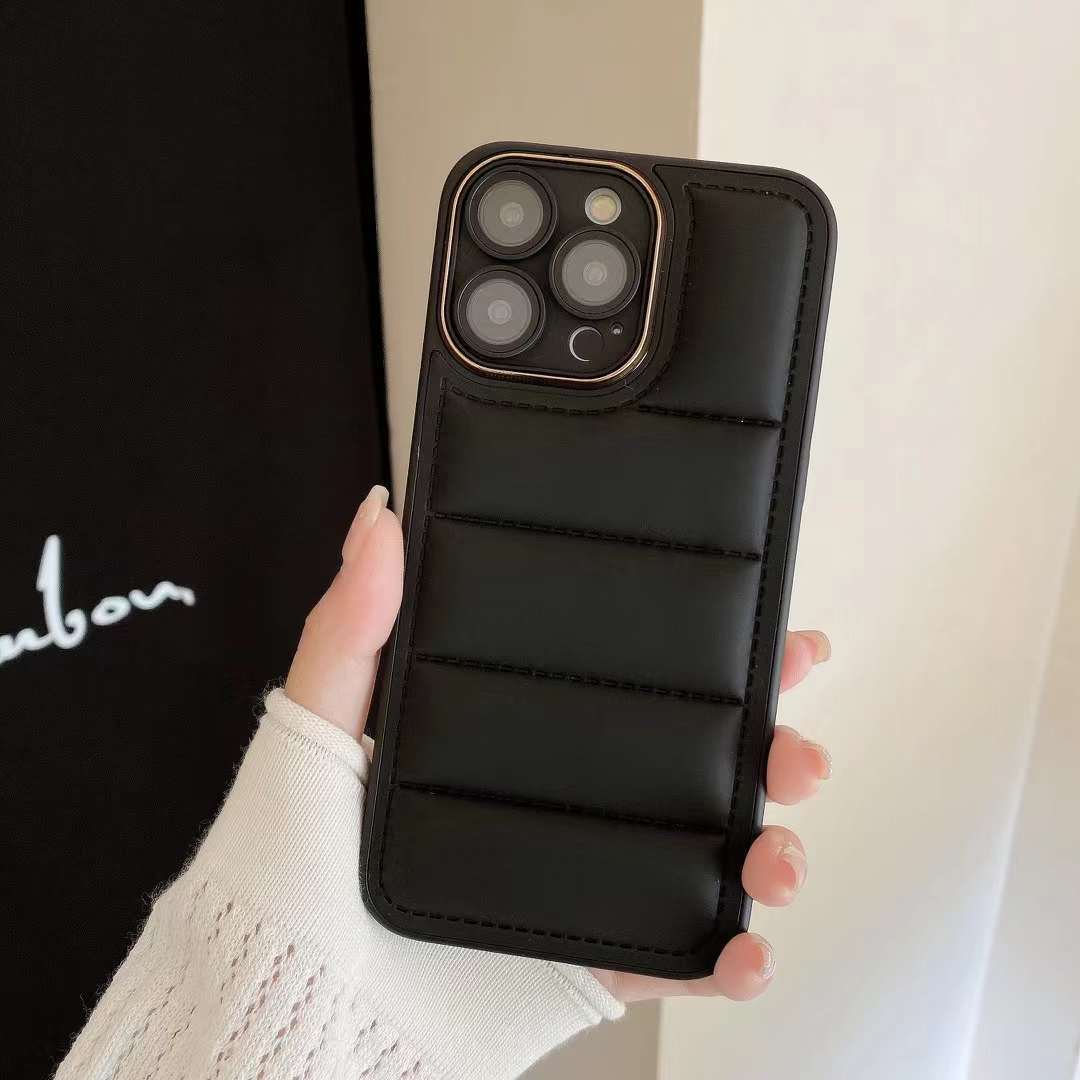 Cotton Filled Down Jacket Phone Case