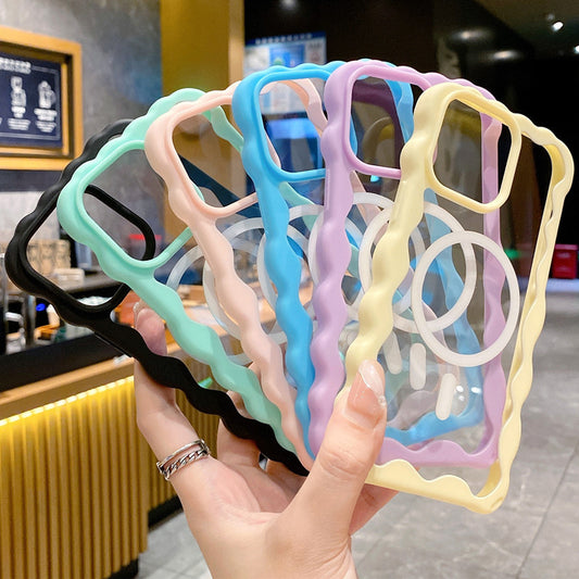 Transparent Magnetic Niche Phone Case