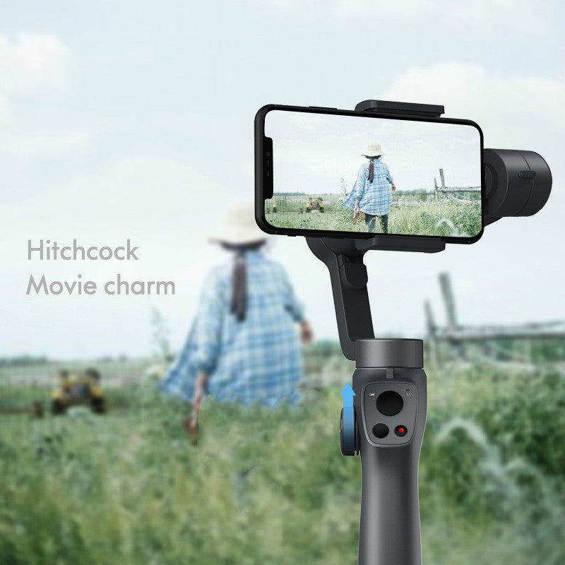 Anti-shake three-axis gimbal mobile phone stabilizer