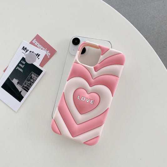 Love Silicone Cute Phone Case