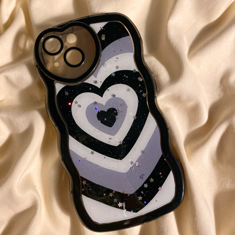 Tula Case Ins Wind  Powder Love Pendant Phone Case