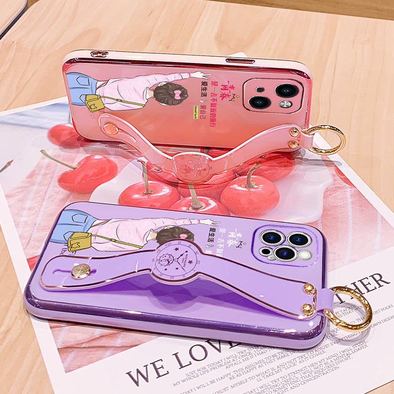 Love Life Love Yourself Wristband Phone Case