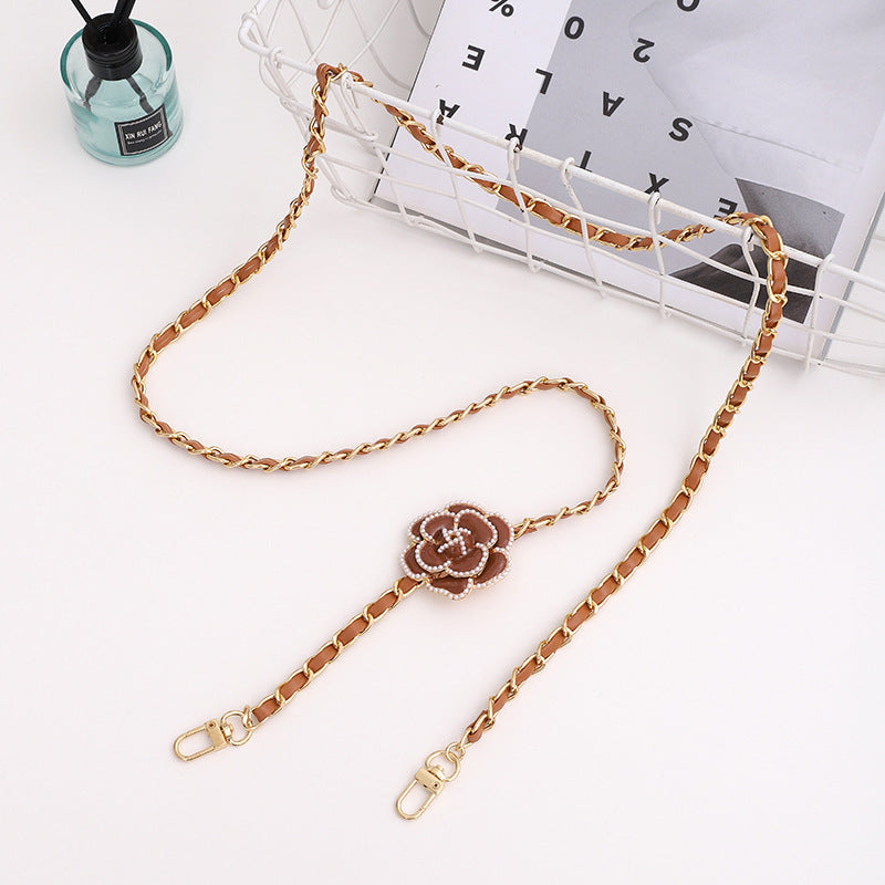 Crossbody Chain Leather Chain Mobile Phone Lanyard