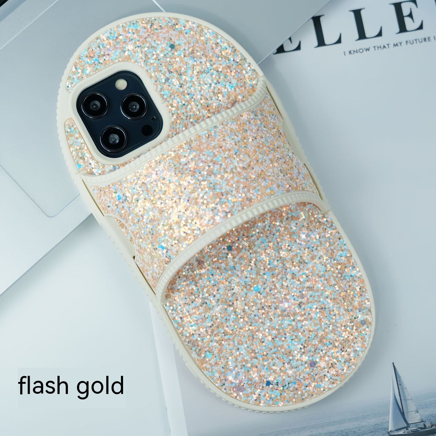 Rhinestone Slippers Phone Case